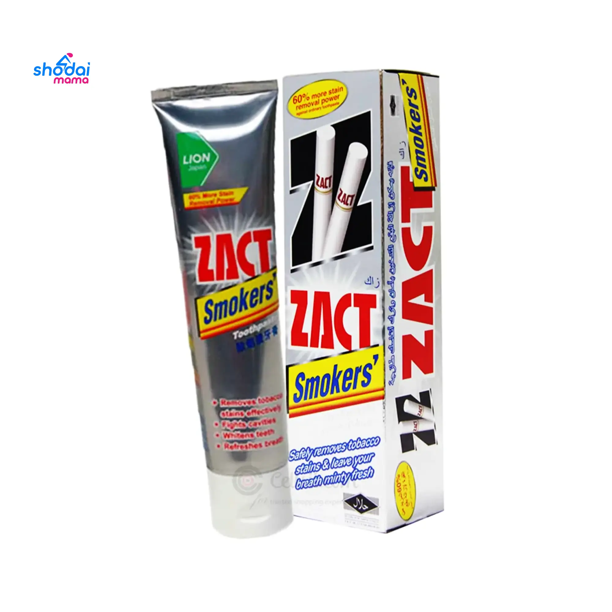 Lion Zact Smoker's Toothpaste - 150gm